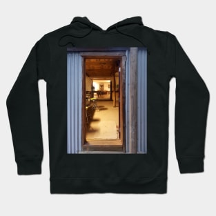 Outside Looking In at Magpie Springs - by Avril Thomas Hoodie